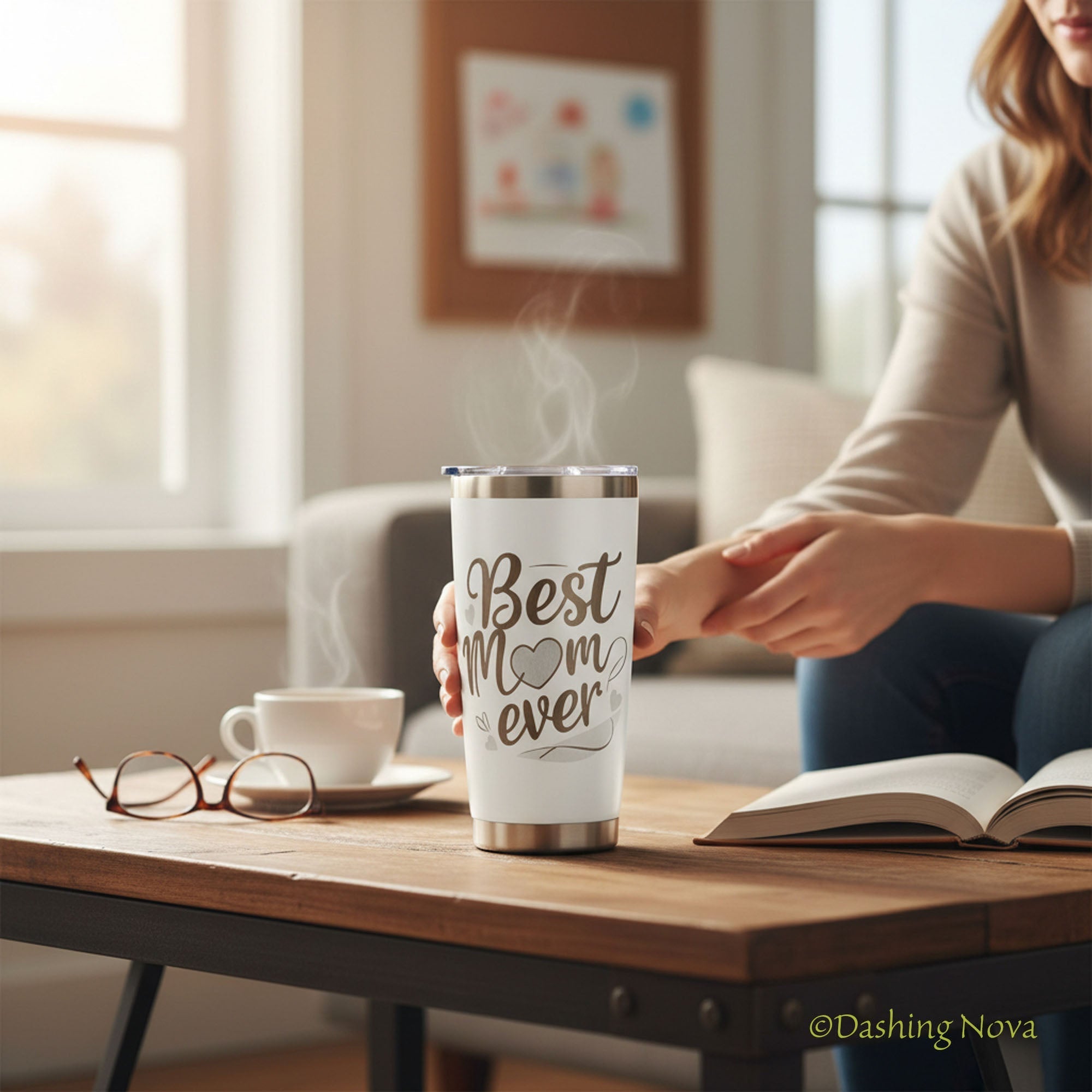 Best Mom Ever 20oz Insulated Tumbler Steel Mothers Day Gift